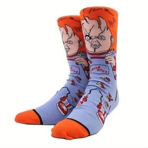 New unisex  CHUCKY Child's Play movie novelty halloween soc…